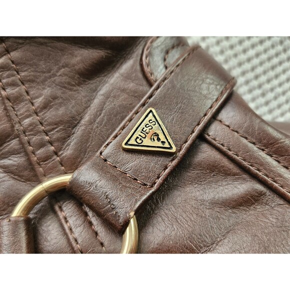 Guess Boots Women's Hailee Tall Riding Brown Knee-High Block Heels Size 8M - Picture 5 of 8